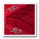 50 x 100 Metal Building Icon