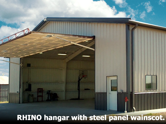 Steel Buildings: Think Outside the Box- Part 3 | Metal Wainscoting