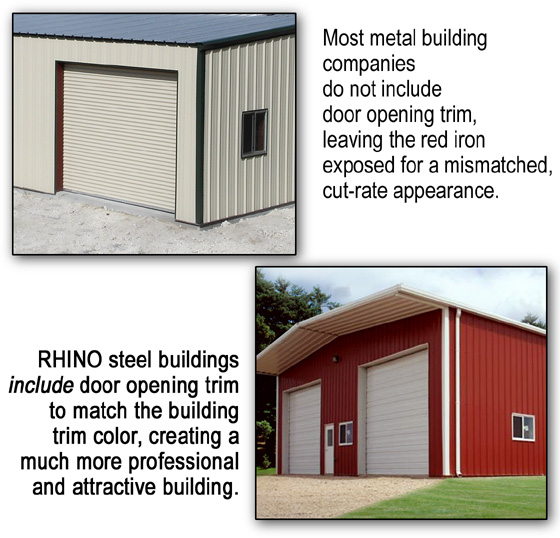 The Importance Of Metal Building Opening Trim Rhino Steel