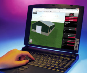 Photo of the RHINO 3D Design Page on a laptop computer.