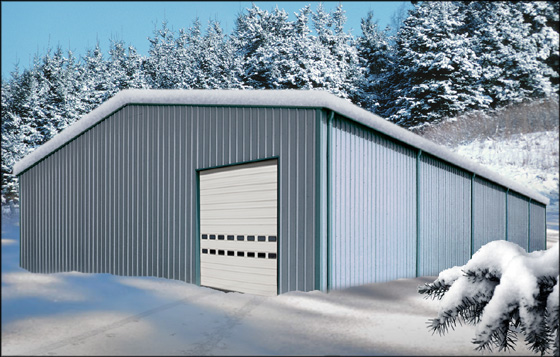 Keep Your Metal Building Warm in Winter