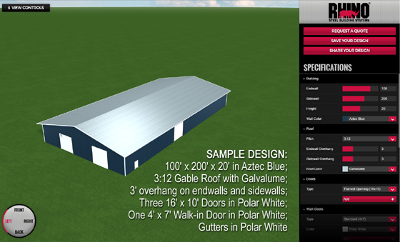 Metal Building Construction Plans